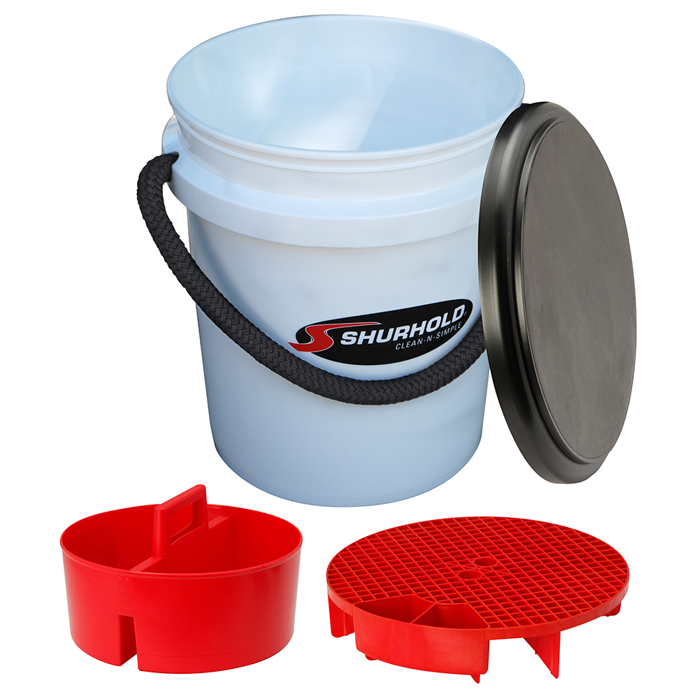 Shurhold One Bucket Kit - 5 Gallon - White 1 Shurhold One Bucket Kit - 5 Gallon - White