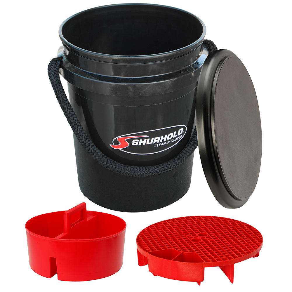 Shurhold One Bucket Kit - 5 Gallon - Black 1 Shurhold One Bucket Kit - 5 Gallon - Black
