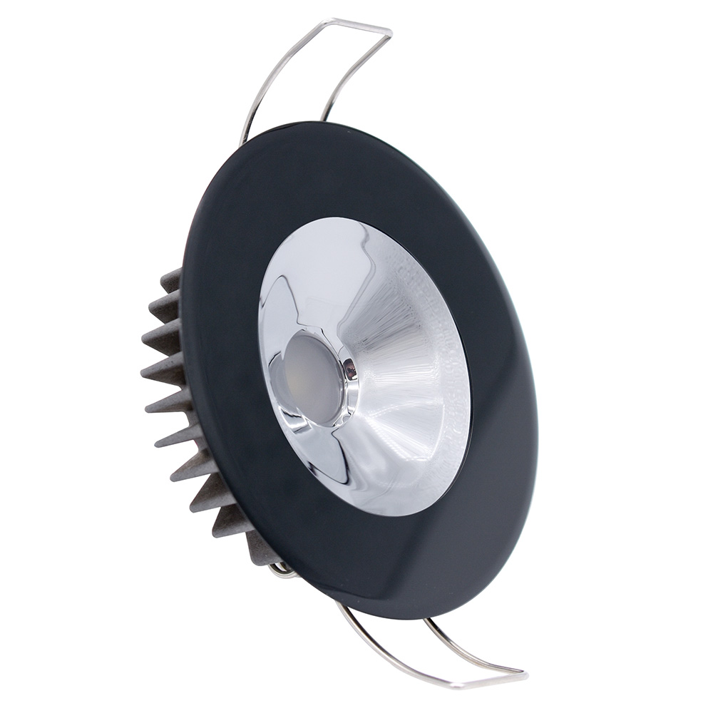 Lumitec Illusion Flush Mount LED Down Light - Spectrum RGBW - Warm White - Black Housing - Chrome Reflector 1 Lumitec Illusion Flush Mount LED Down Light - Spectrum RGBW - Warm White - Black Housing - Chrome Reflector