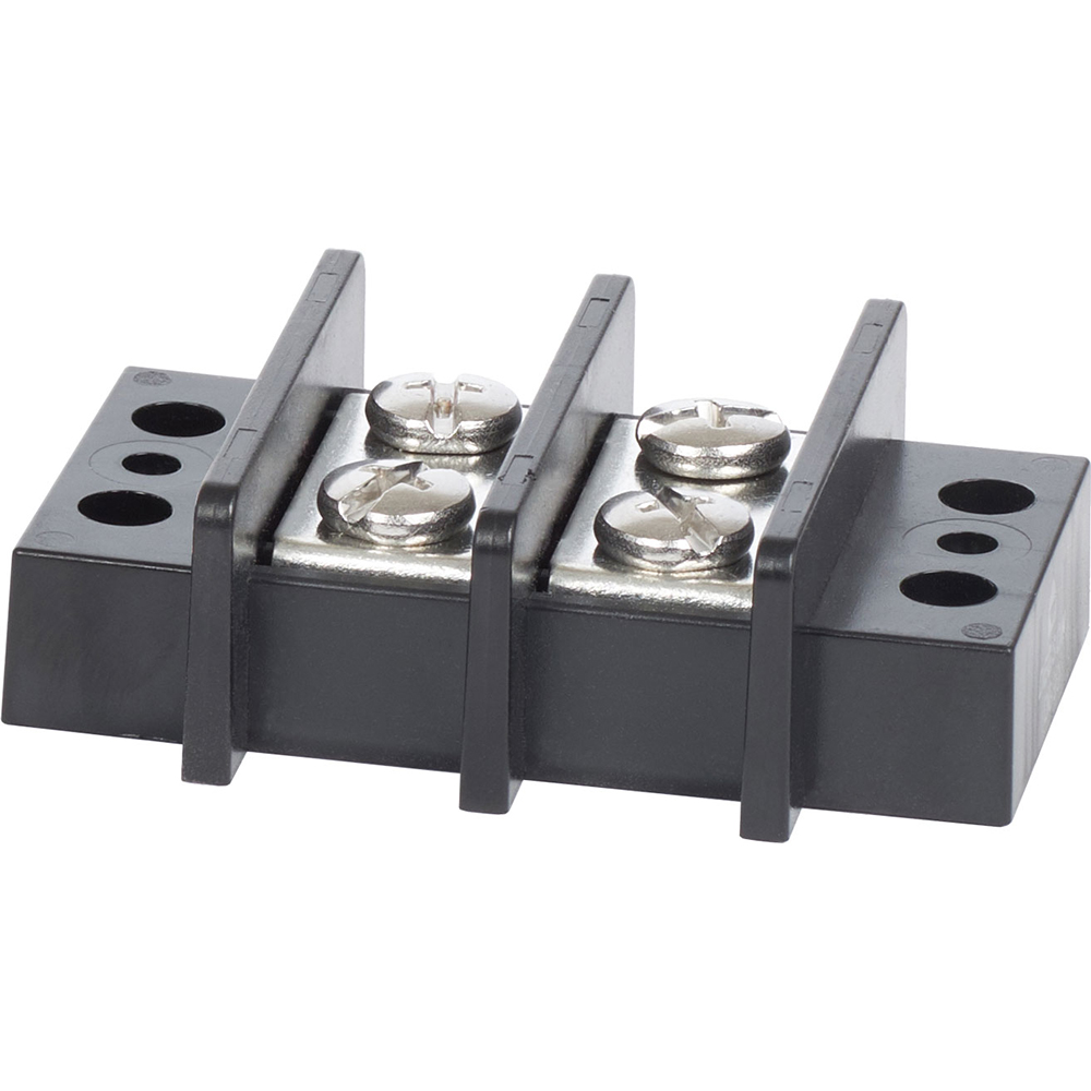 Blue Sea Systems 2602 Terminal Block 65AMP - 2 Circuit 1 Blue Sea Systems 2602 Terminal Block 65AMP - 2 Circuit