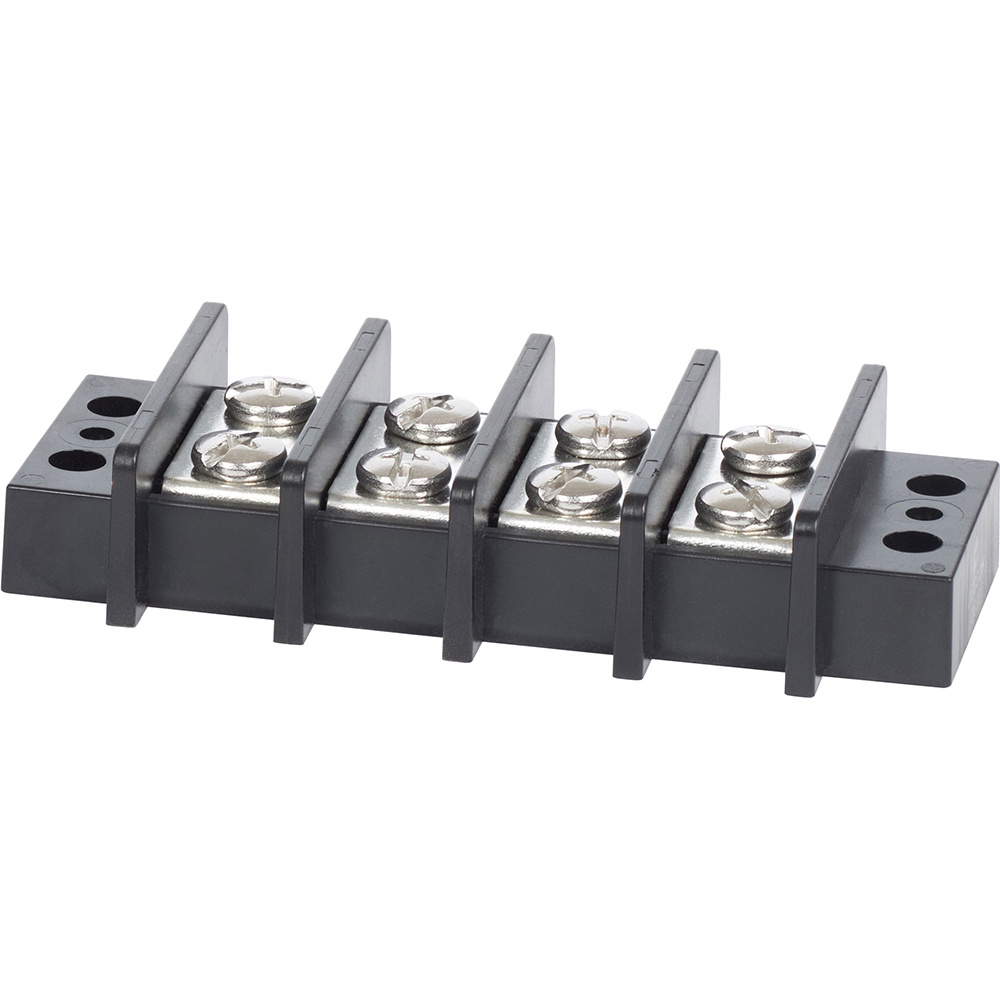 Blue Sea Systems 2604 Terminal Block 65AMP - 4 Circuit 1 Blue Sea Systems 2604 Terminal Block 65AMP - 4 Circuit