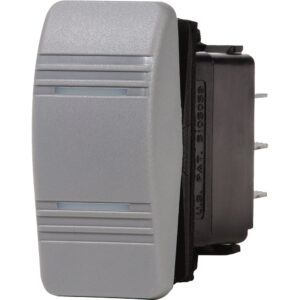 Blue Sea Systems 8232 Water Resistant Contura III Switch - ON-OFF-ON - Grey
