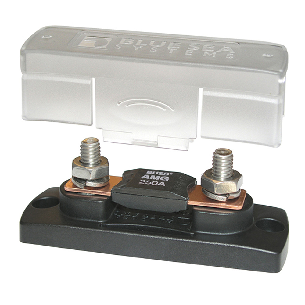 Blue Sea Systems 5001 Fuse Block MEGA 100-300A with Cover 1 Blue Sea Systems 5001 Fuse Block MEGA 100-300A with Cover