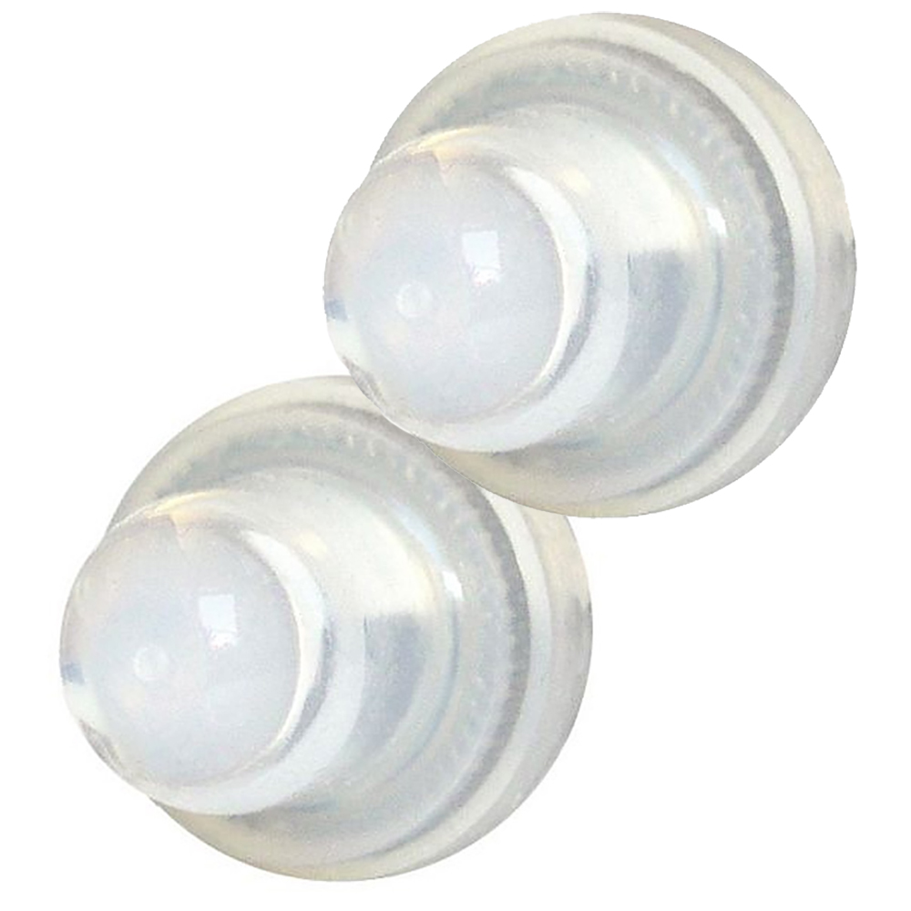 Blue Sea Systems 4135 Push Button Reset Only Circuit Breaker Boot - Clear- 2-Pack 1 Blue Sea Systems 4135 Push Button Reset Only Circuit Breaker Boot - Clear- 2-Pack
