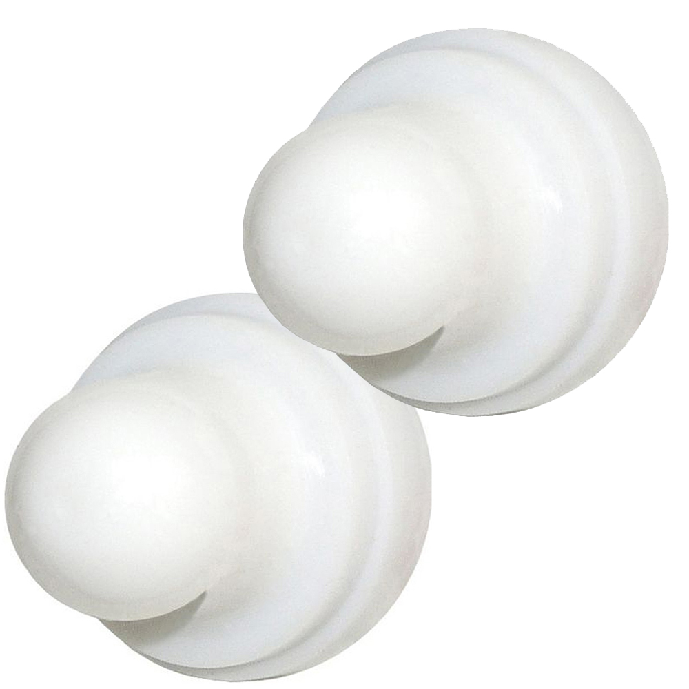 Blue Sea Systems 4136 Push Button Reset Only Circuit Breaker Boot - White - 2-Pack 1 Blue Sea Systems 4136 Push Button Reset Only Circuit Breaker Boot - White - 2-Pack