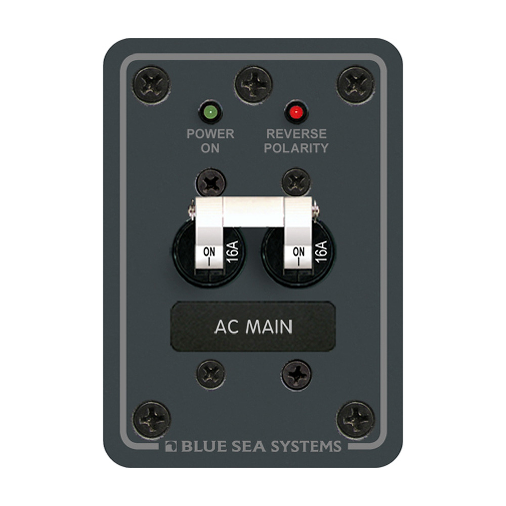 Blue Sea Systems 8177 AC Main (European) - 230v - 16A 1 Blue Sea Systems 8177 AC Main (European) - 230v - 16A
