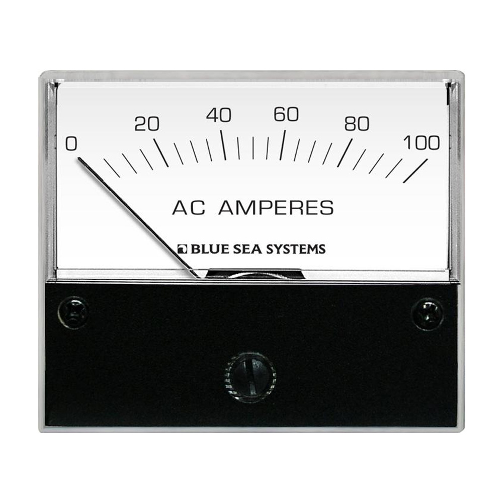 Blue Sea Systems 8258 AC Analog Ammeter - 2-3/4" Face, 0-100 Amperes AC 1 Blue Sea Systems 8258 AC Analog Ammeter - 2-3/4" Face, 0-100 Amperes AC