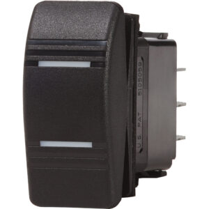 Blue Sea Systems 8283 Water Resistant Contura III Switch - ON-OFF-ON - Black