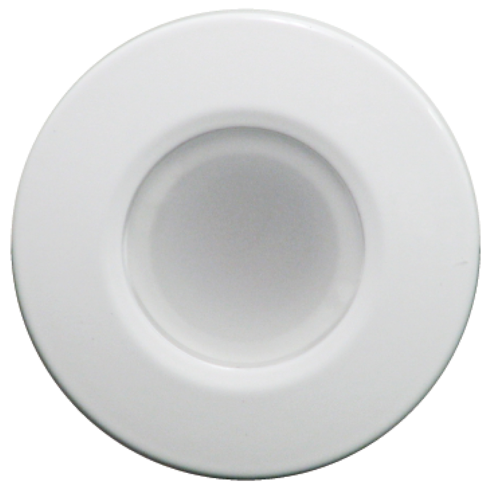 Lumitec Orbit - Flush Mount Down Light - White Finish - 4-Color Blue/Red/Purple/White Non Dimming 1 Lumitec Orbit - Flush Mount Down Light - White Finish - 4-Color Blue/Red/Purple/White Non Dimming