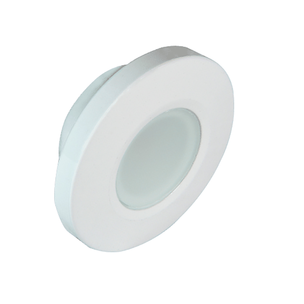 Lumitec Orbit Down Light - White Housing - Red w/White Dimming Light 2 Lumitec Orbit Down Light - White Housing - Red w/White Dimming Light - Image 2