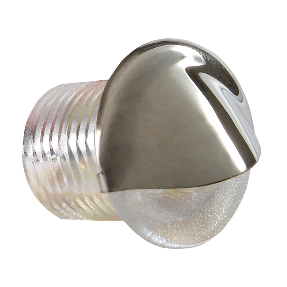 Lumitec Aruba - Courtesy Light - Polished SS Finish - White Non-Dimming 2 Lumitec Aruba - Courtesy Light - Polished SS Finish - White Non-Dimming - Image 2