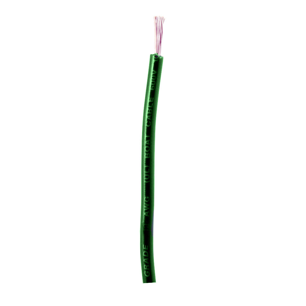 Ancor Green 8 AWG Battery Cable - Sold By The Foot 1 Ancor Green 8 AWG Battery Cable - Sold By The Foot