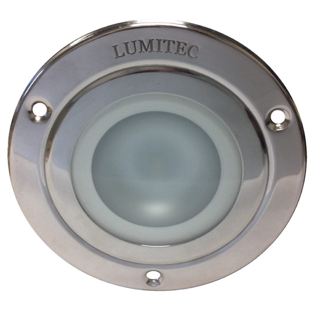 Lumitec Shadow - Flush Mount Down Light - Polished SS Finish - Warm White Dimming 1 Lumitec Shadow - Flush Mount Down Light - Polished SS Finish - Warm White Dimming