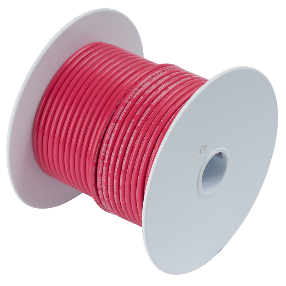 Ancor Red 2/0 AWG Tinned Copper Battery Cable - 50' 1 Ancor Red 2/0 AWG Tinned Copper Battery Cable - 50'
