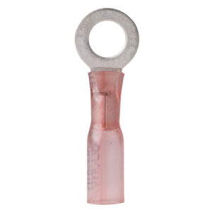 Ancor 22 - 18 Gauge - 1/4" Heat Shrink Ring Terminal - 100 - Pack