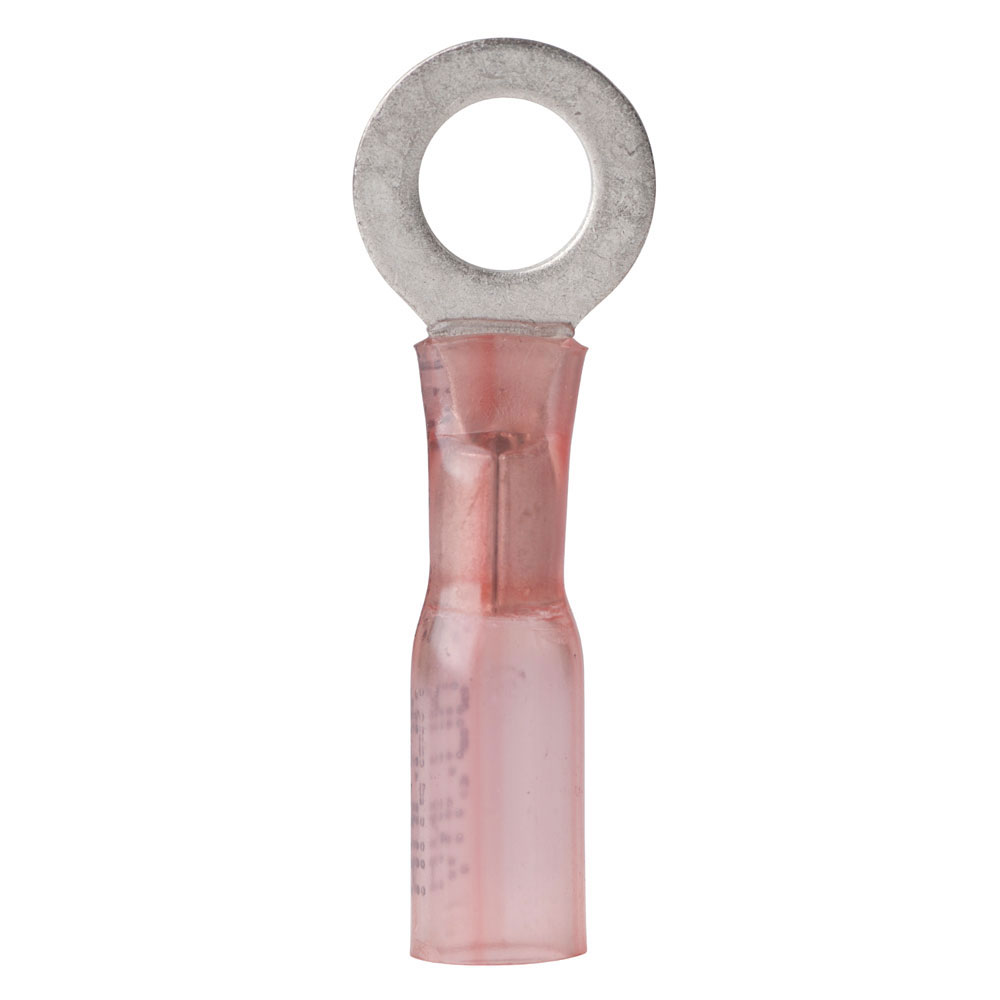 Ancor 22 - 18 Gauge - #8 Heat Shrink Ring Terminal - 3 - Pack 1 Ancor 22 - 18 Gauge - #8 Heat Shrink Ring Terminal - 3 - Pack