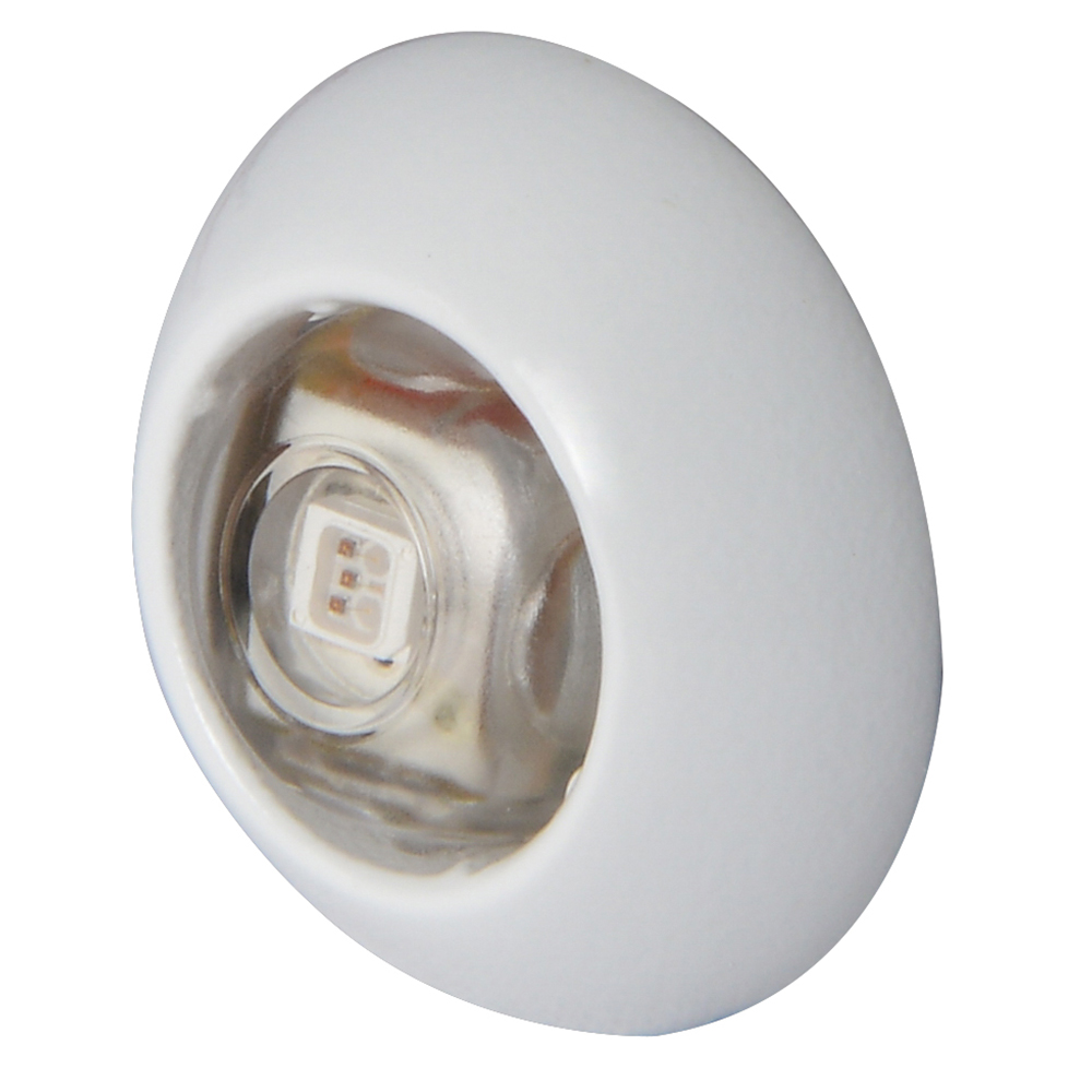 Lumitec Exuma Courtesy Light - White Housing - Blue Light 1 Lumitec Exuma Courtesy Light - White Housing - Blue Light