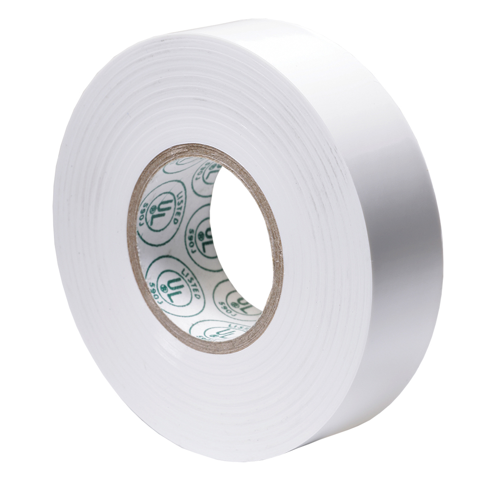 Ancor Premium Electrical Tape - 3/4" x 66' - White 1 Ancor Premium Electrical Tape - 3/4" x 66' - White