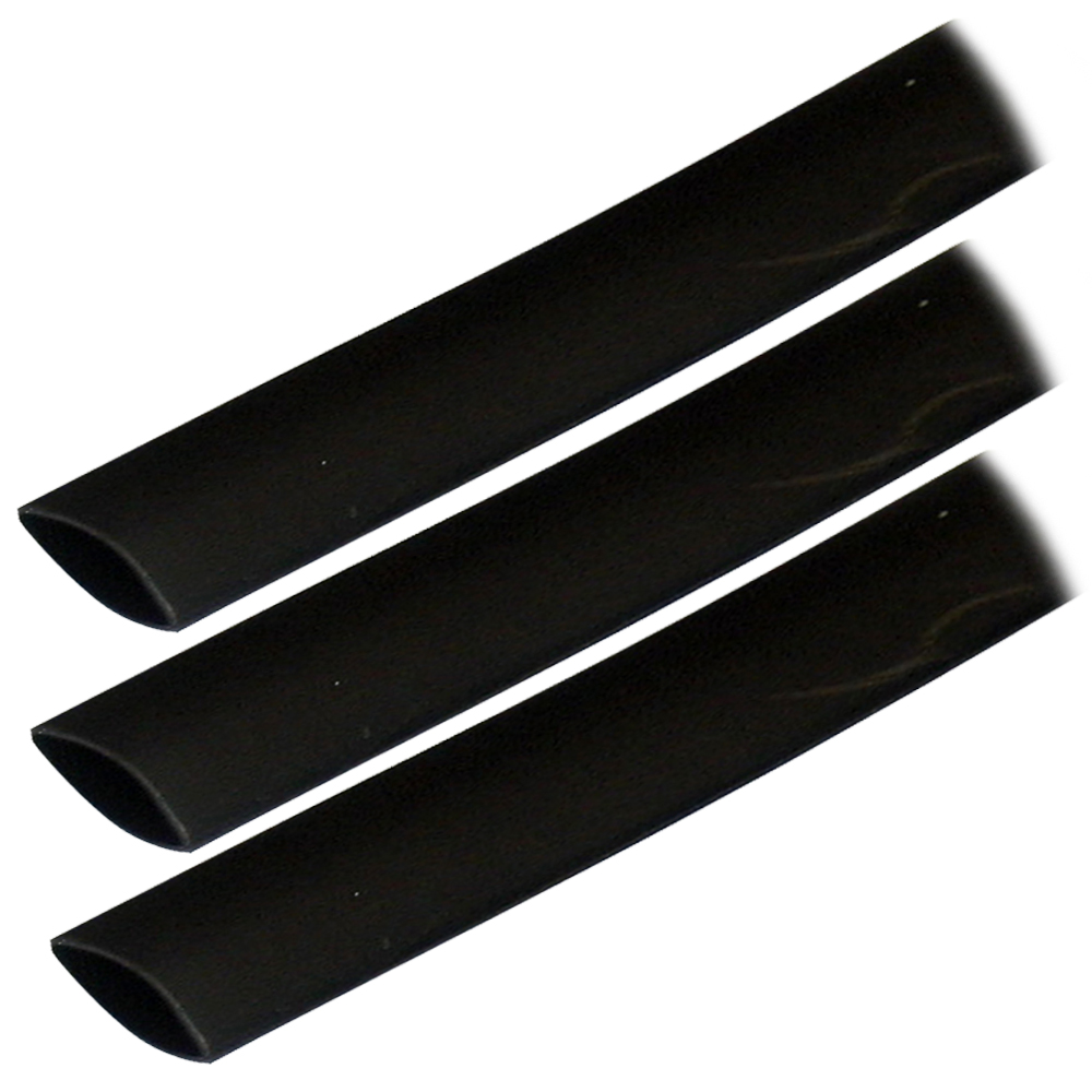 Ancor Adhesive Lined Heat Shrink Tubing (ALT) - 3/4" x 3" - 3 - Pack - Black 1 Ancor Adhesive Lined Heat Shrink Tubing (ALT) - 3/4" x 3" - 3 - Pack - Black