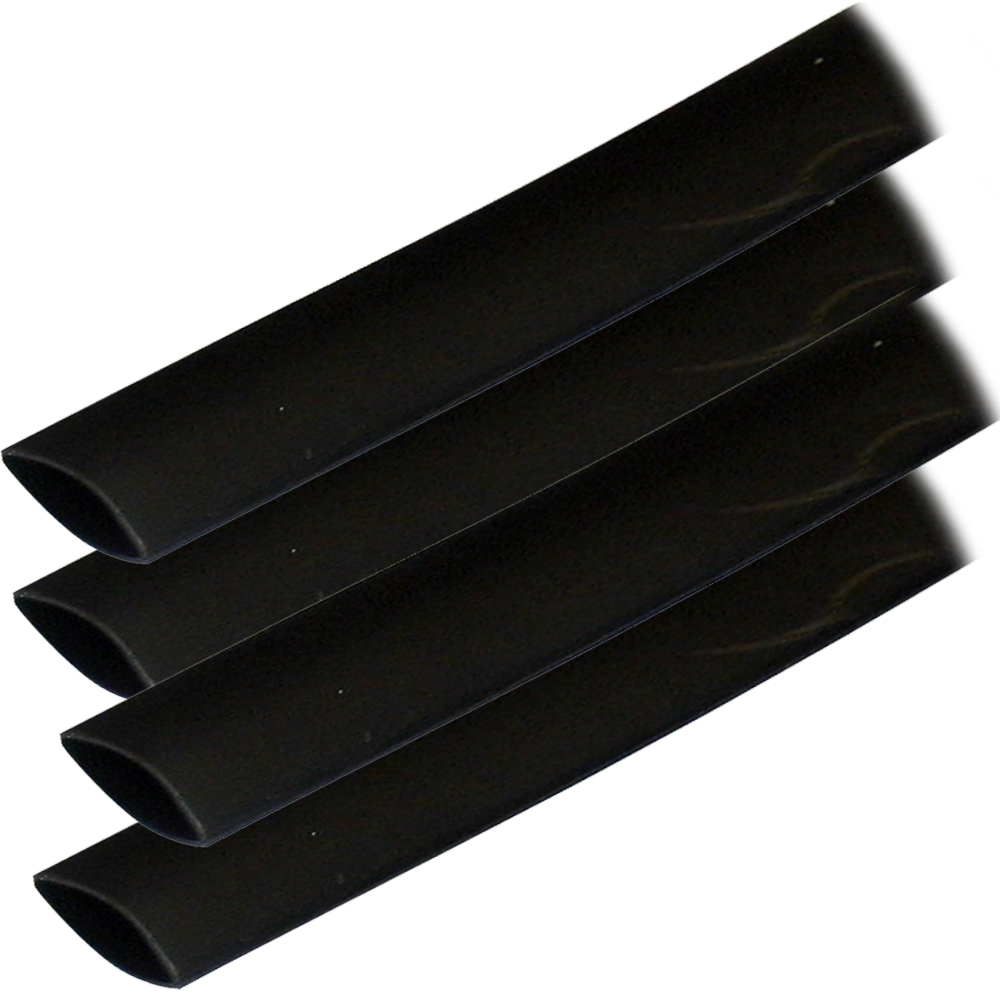 Ancor Adhesive Lined Heat Shrink Tubing (ALT) - 3/4" x 6" - 4 - Pack - Black 1 Ancor Adhesive Lined Heat Shrink Tubing (ALT) - 3/4" x 6" - 4 - Pack - Black