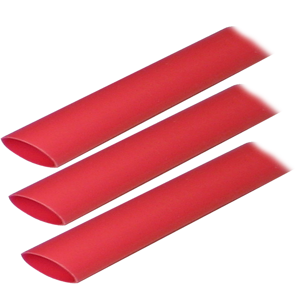 Ancor Adhesive Lined Heat Shrink Tubing (ALT) - 3/4" x 3" - 3 - Pack - Red 1 Ancor Adhesive Lined Heat Shrink Tubing (ALT) - 3/4" x 3" - 3 - Pack - Red
