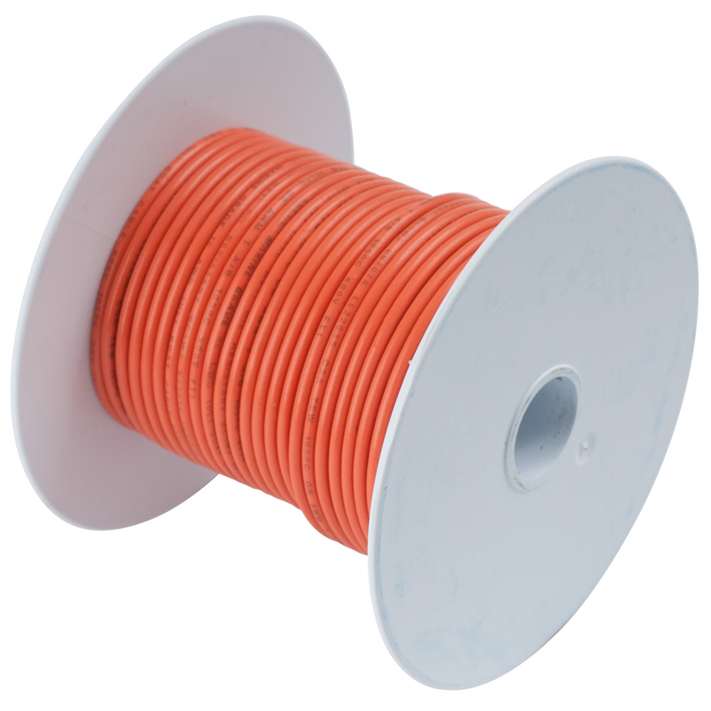 Ancor Orange 16 AWG Tinned Copper Wire - 100' 1 Ancor Orange 16 AWG Tinned Copper Wire - 100'