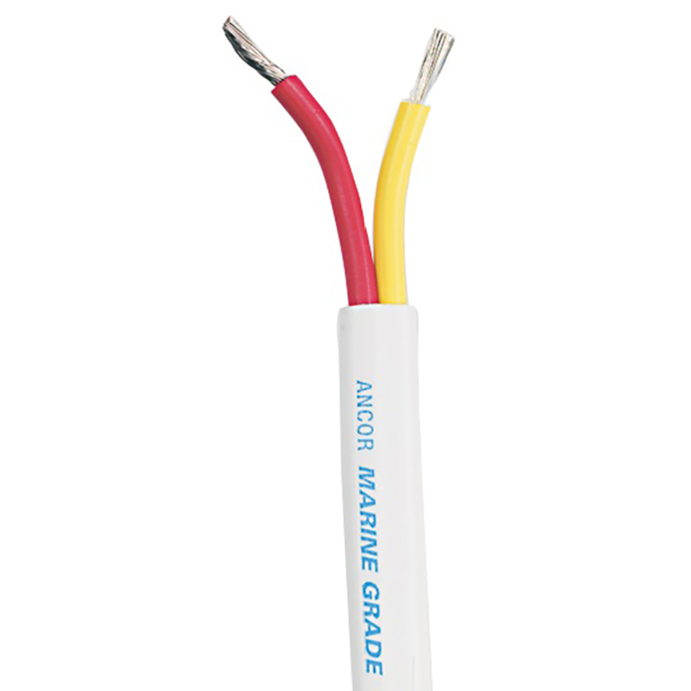 Ancor Safety Duplex Cable - 14/2 AWG - Red/Yellow - Flat - 500' 1 Ancor Safety Duplex Cable - 14/2 AWG - Red/Yellow - Flat - 500'