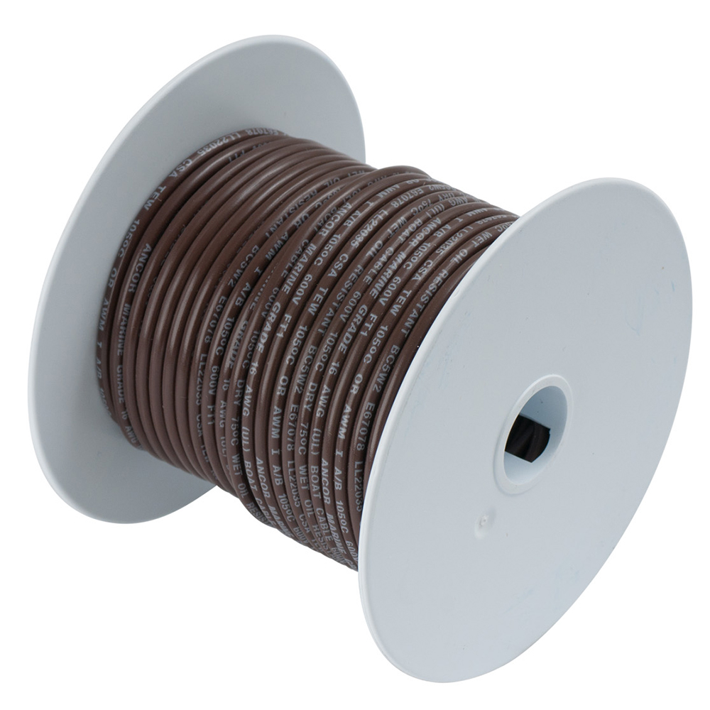 Ancor Brown 14AWG Tinned Copper Wire - 250' 1 Ancor Brown 14AWG Tinned Copper Wire - 250'