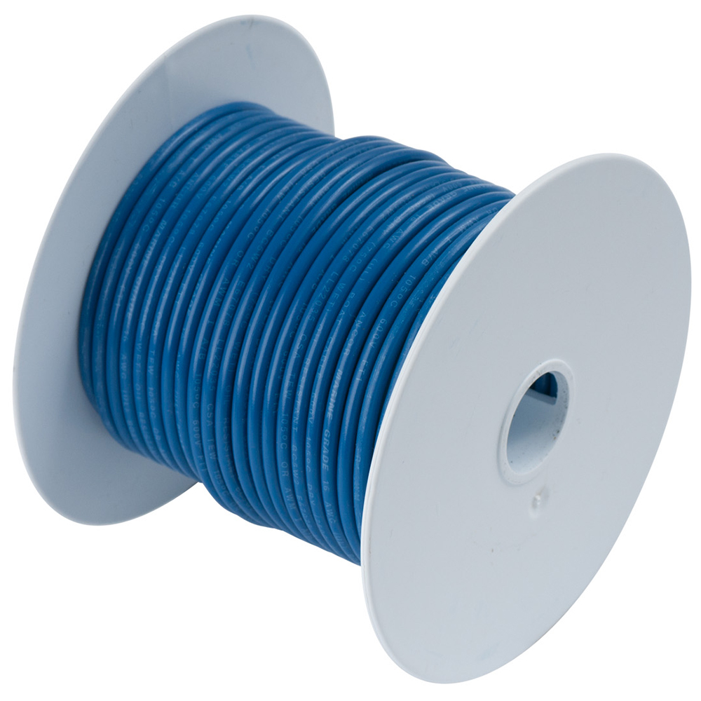 Ancor Dark Blue 10 AWG Tinned Copper Wire - 500' 1 Ancor Dark Blue 10 AWG Tinned Copper Wire - 500'