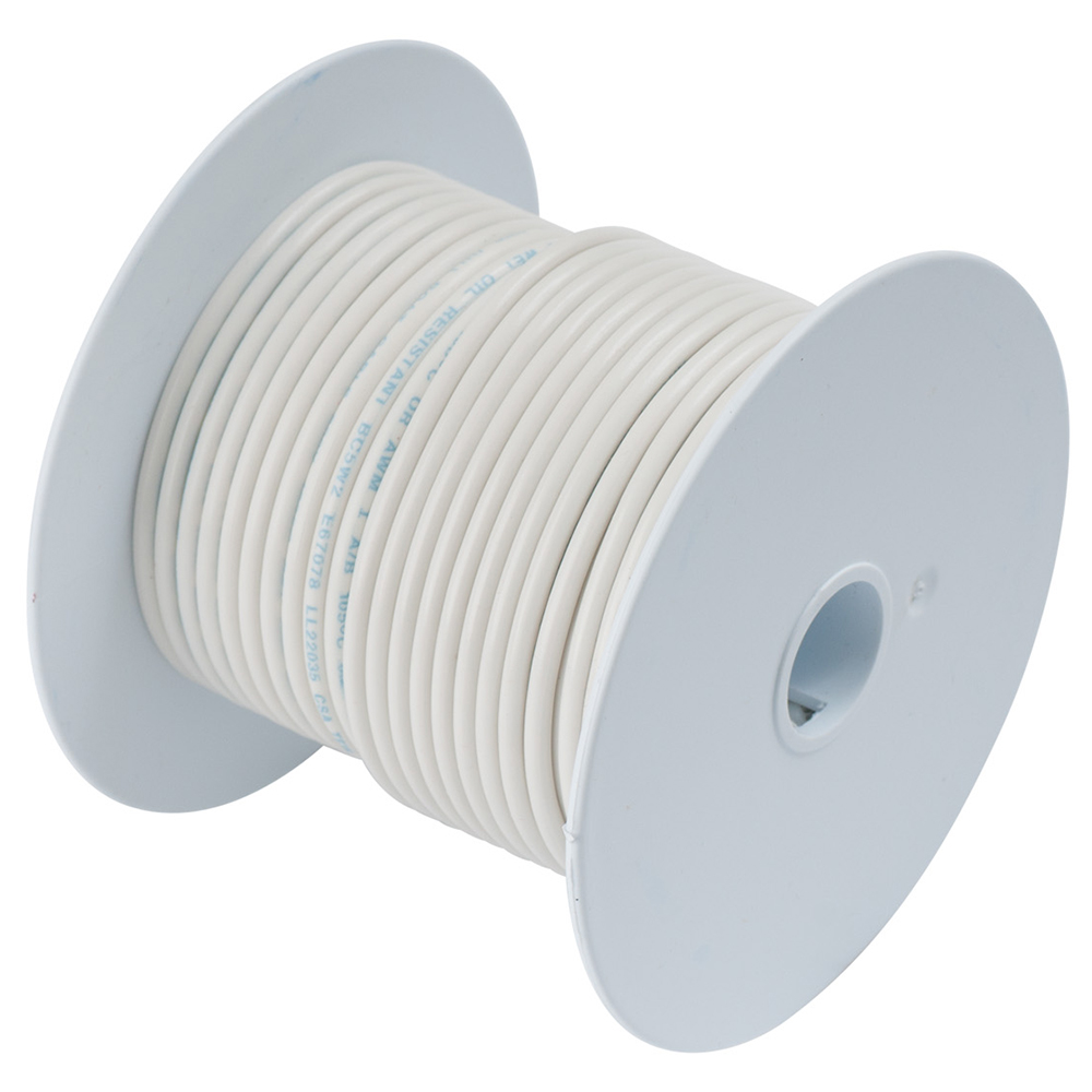 Ancor White 10 AWG Tinned Copper Wire - 500' 1 Ancor White 10 AWG Tinned Copper Wire - 500'