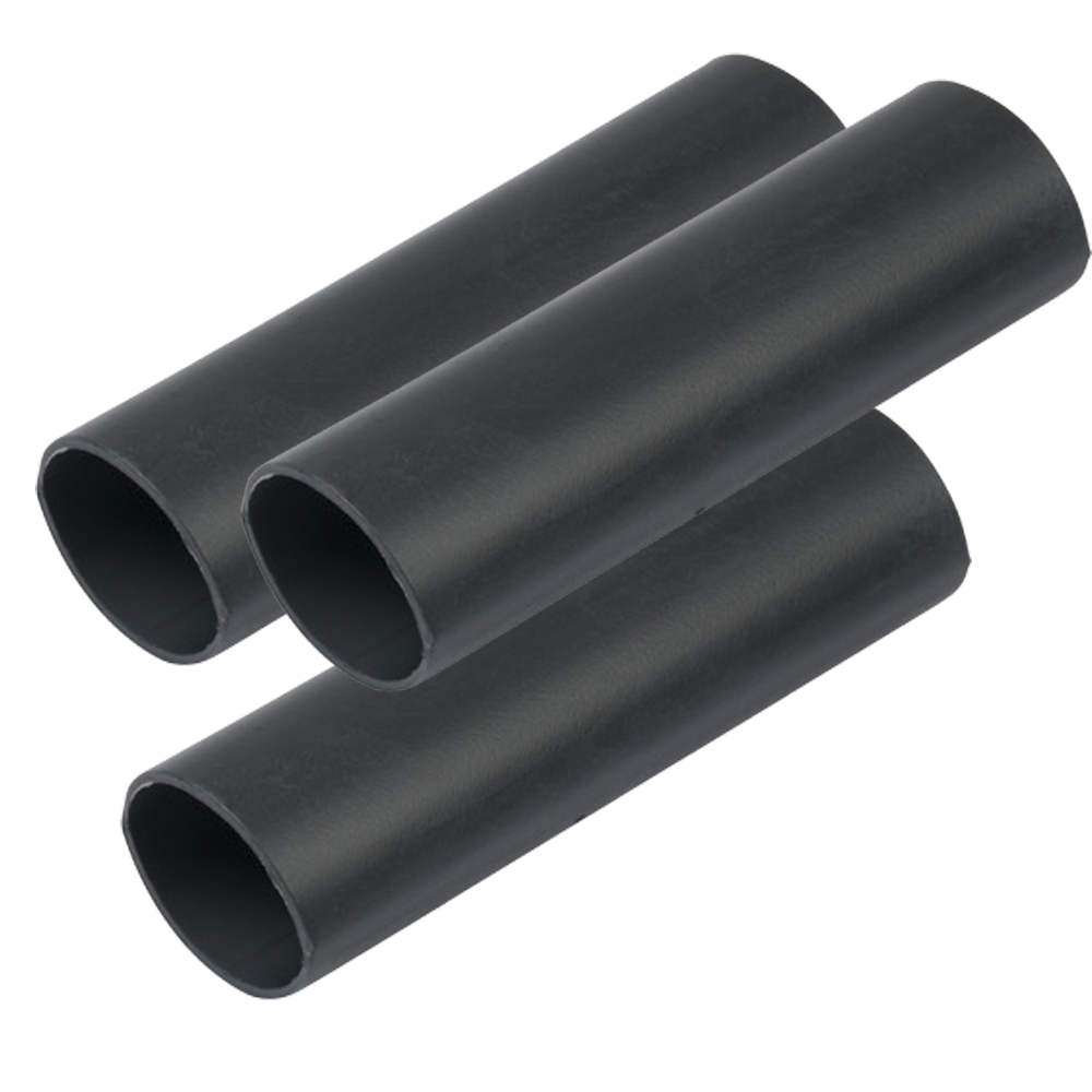 Ancor Heavy Wall Heat Shrink Tubing - 3/4" x 6" - 3 - Pack - Black 1 Ancor Heavy Wall Heat Shrink Tubing - 3/4" x 6" - 3 - Pack - Black