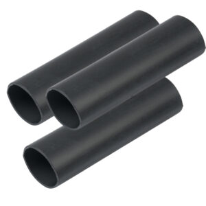 Ancor Heavy Wall Heat Shrink Tubing - 3/4" x 12" - 3 - Pack - Black