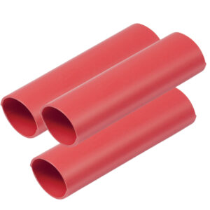 Ancor Heavy Wall Heat Shrink Tubing - 3/4" x 12" - 3 - Pack - Red