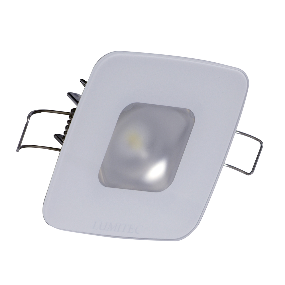 Lumitec Square Mirage Down Light - Spectrum RGBW Dimming - Glass Housing - No Bezel 1 Lumitec Square Mirage Down Light - Spectrum RGBW Dimming - Glass Housing - No Bezel