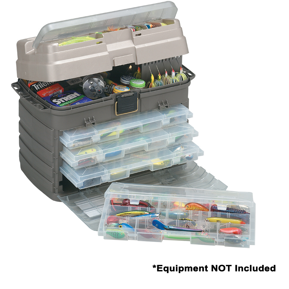 Plano Guide Series Original StowAway Rack System 3700 - Graphite/Sandstone 1 Plano Guide Series Original StowAway Rack System 3700 - Graphite/Sandstone