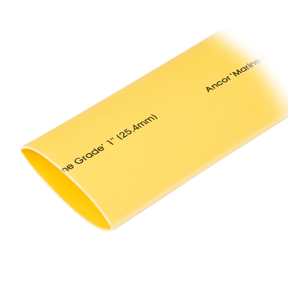 Ancor Heat Shrink Tubing 1" x 48" - Yellow - 1 Pieces 1 Ancor Heat Shrink Tubing 1" x 48" - Yellow - 1 Pieces