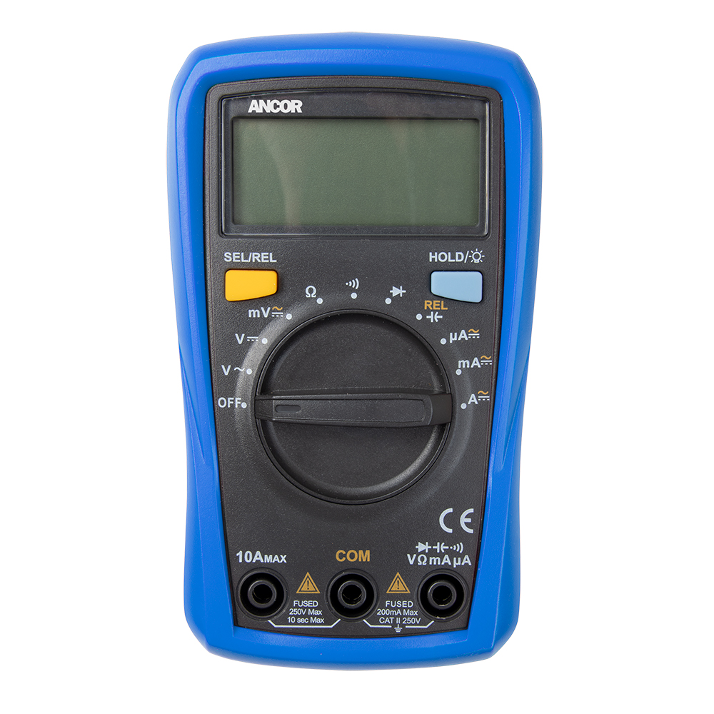 Ancor 8 Function Digital Multimeter 1 Ancor 8 Function Digital Multimeter