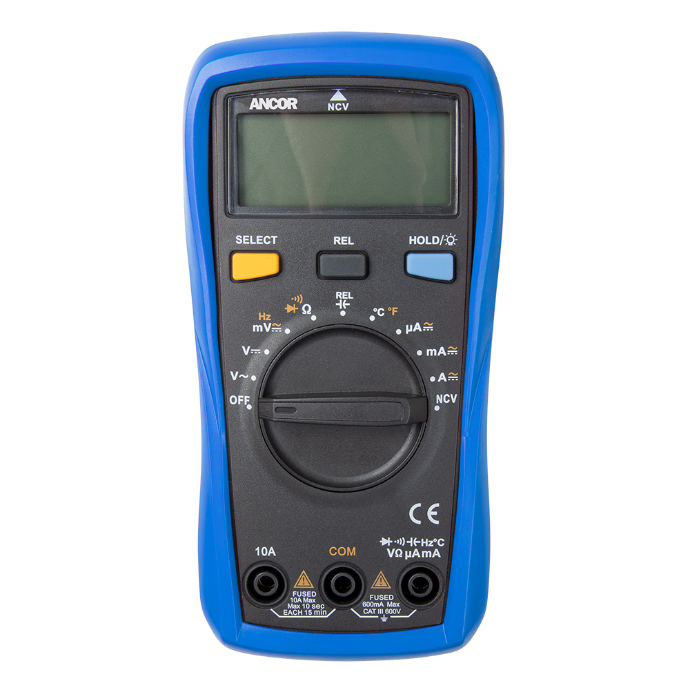 Ancor True RMS 12 Function Digital Multimeter 1 Ancor True RMS 12 Function Digital Multimeter