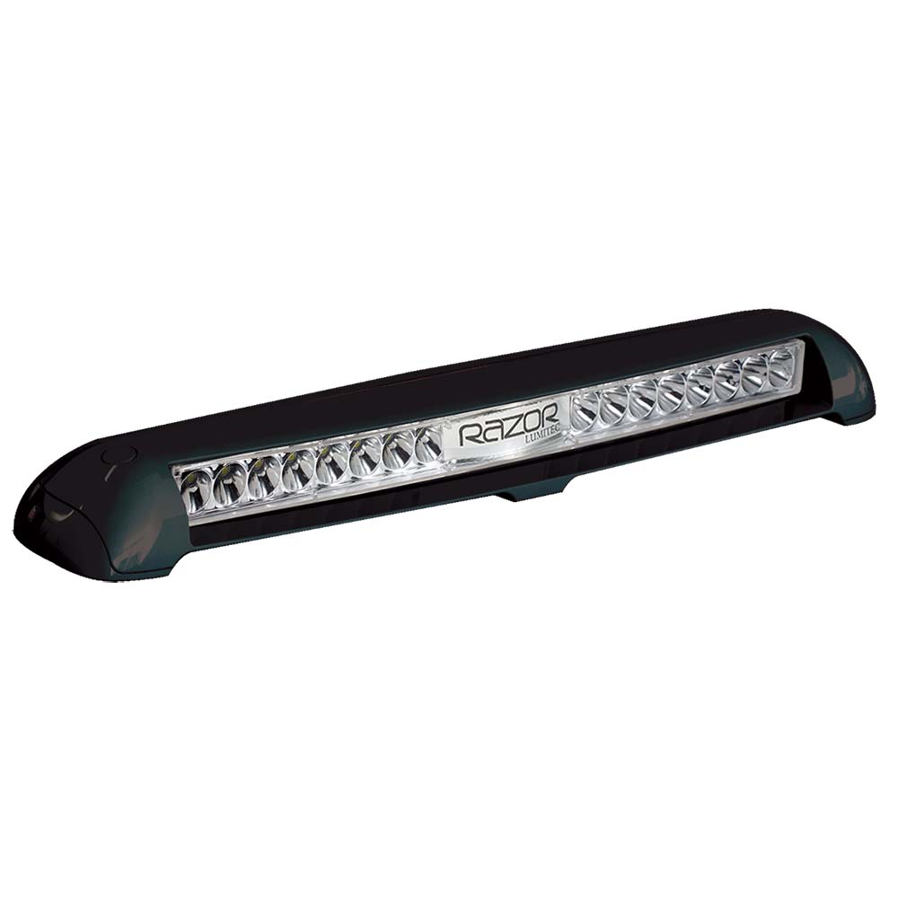 Lumitec Razor Light Bar - Flood - Black Housing - Flush Mount 1 Lumitec Razor Light Bar - Flood - Black Housing - Flush Mount